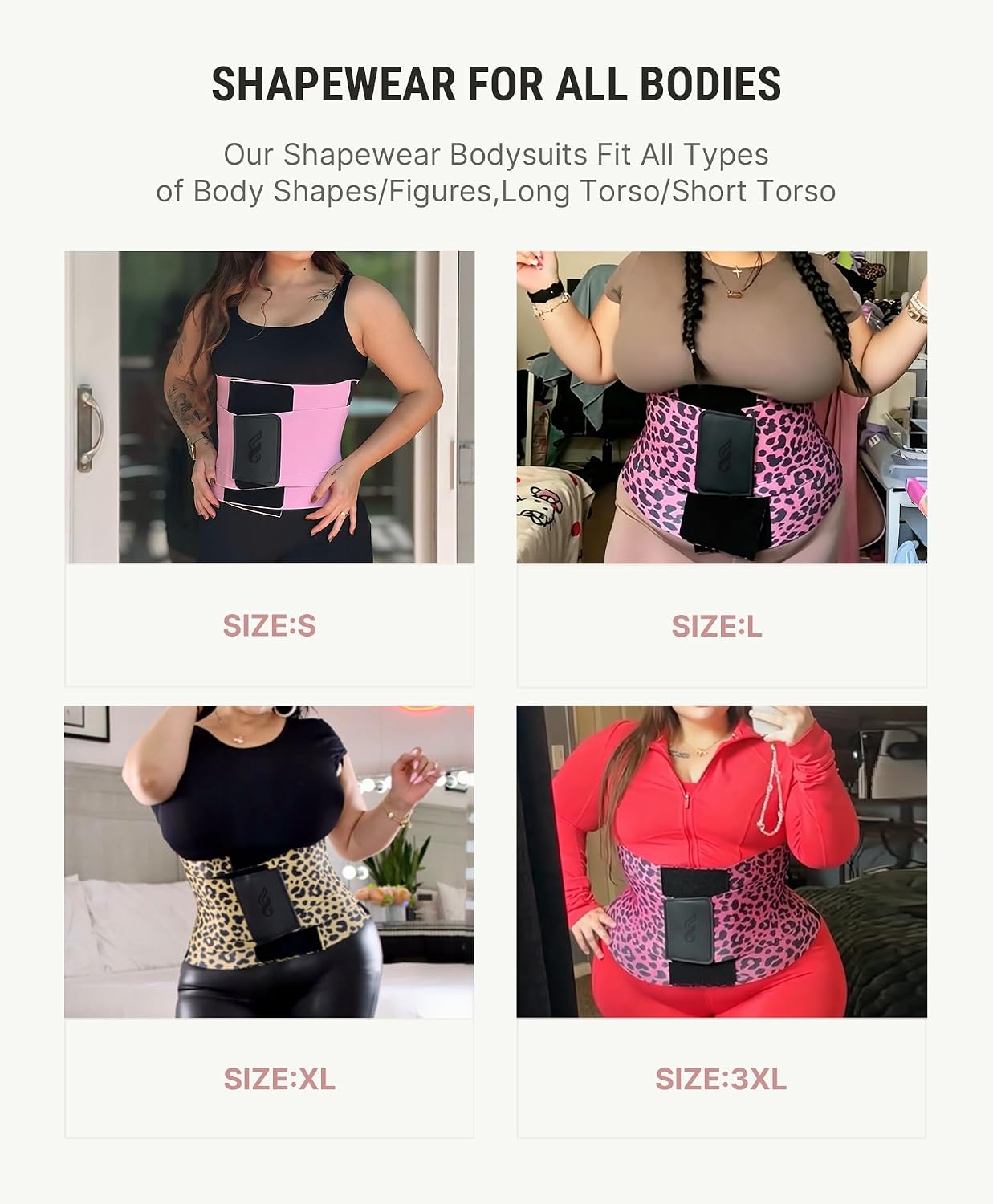 Waist Trainer Belt Cincher Corset Tummy Control Faja Body Shaper