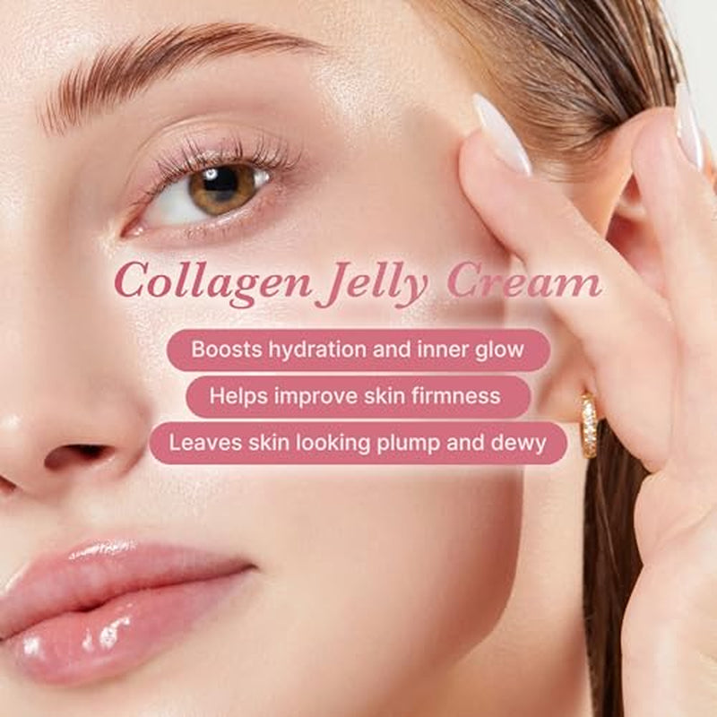 Collagen Swirl Duo - Collagen Jelly Cream, Triple Collagen Cream
