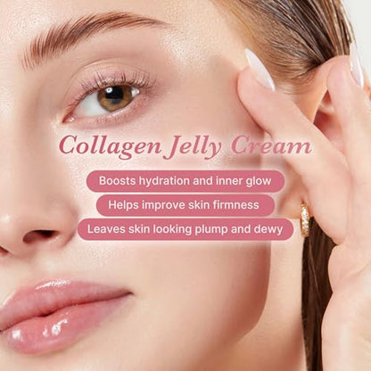 Collagen Swirl Duo - Collagen Jelly Cream, Triple Collagen Cream