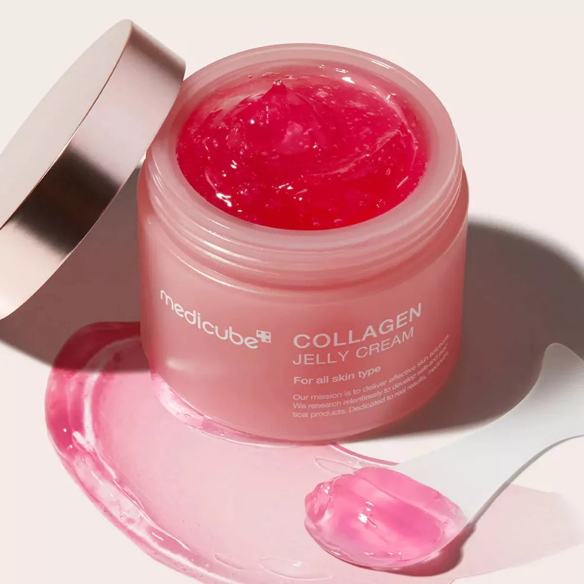 Medicube Collagen Jelly Cream Korean Skincare - 50Ml: Firming Gel Cream, for Normal & Dry Skin, Face Application, Unscented