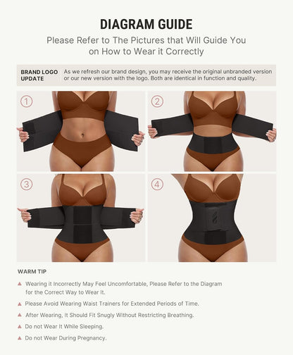 Waist Trainer Belt Cincher Corset Tummy Control Faja Body Shaper