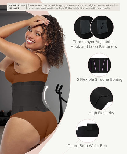 Waist Trainer Belt Cincher Corset Tummy Control Faja Body Shaper