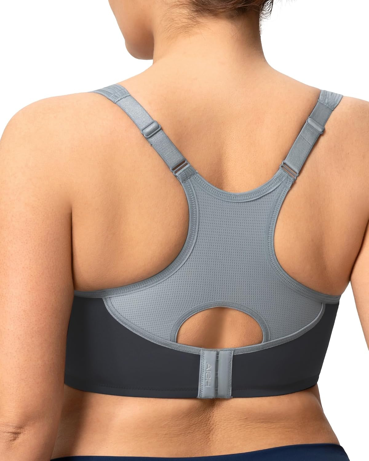 High Support Sports Bra for Women Full Coverage Unlined Large Bust Bra