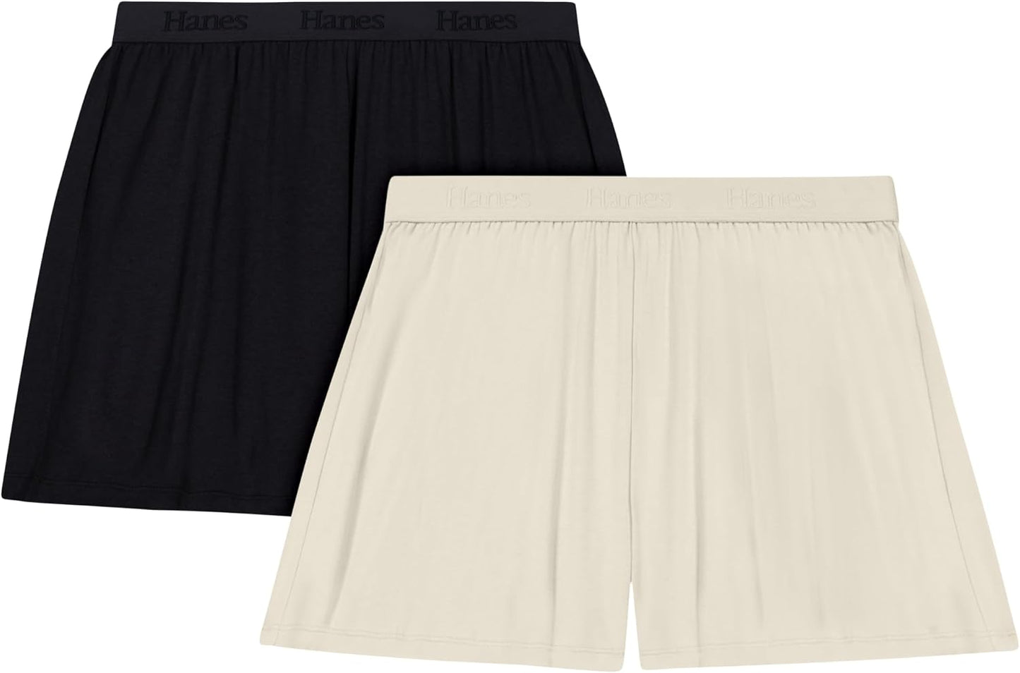 Women'S Originals Sleep Shorts, 2-Pack, Comfywear Supersoft Lounge Shorts Pack, 3.25"