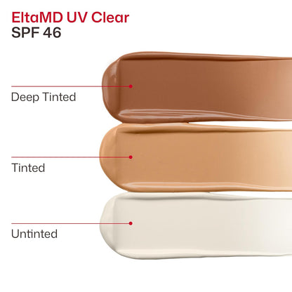 Eltamd UV Clear Face Sunscreen with Zinc Oxide, Oil-Free, SPF 46 and SPF 50