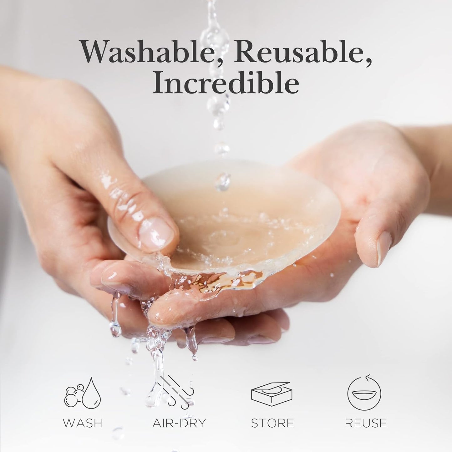 Reusable Nipple Covers, Skin Safe Pasties in Circle or Lift Style