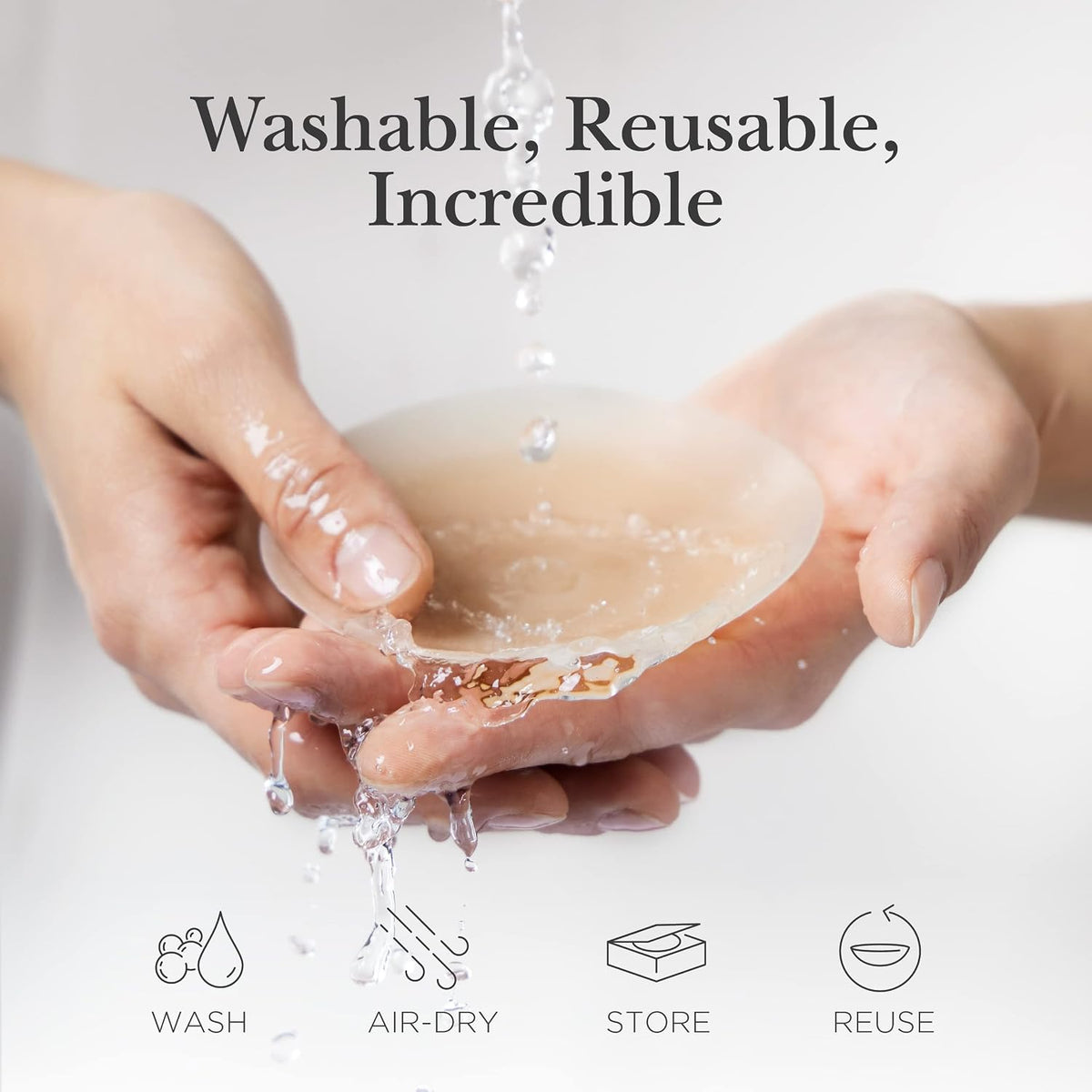 Reusable Nipple Covers, Skin Safe Pasties in Circle or Lift Style