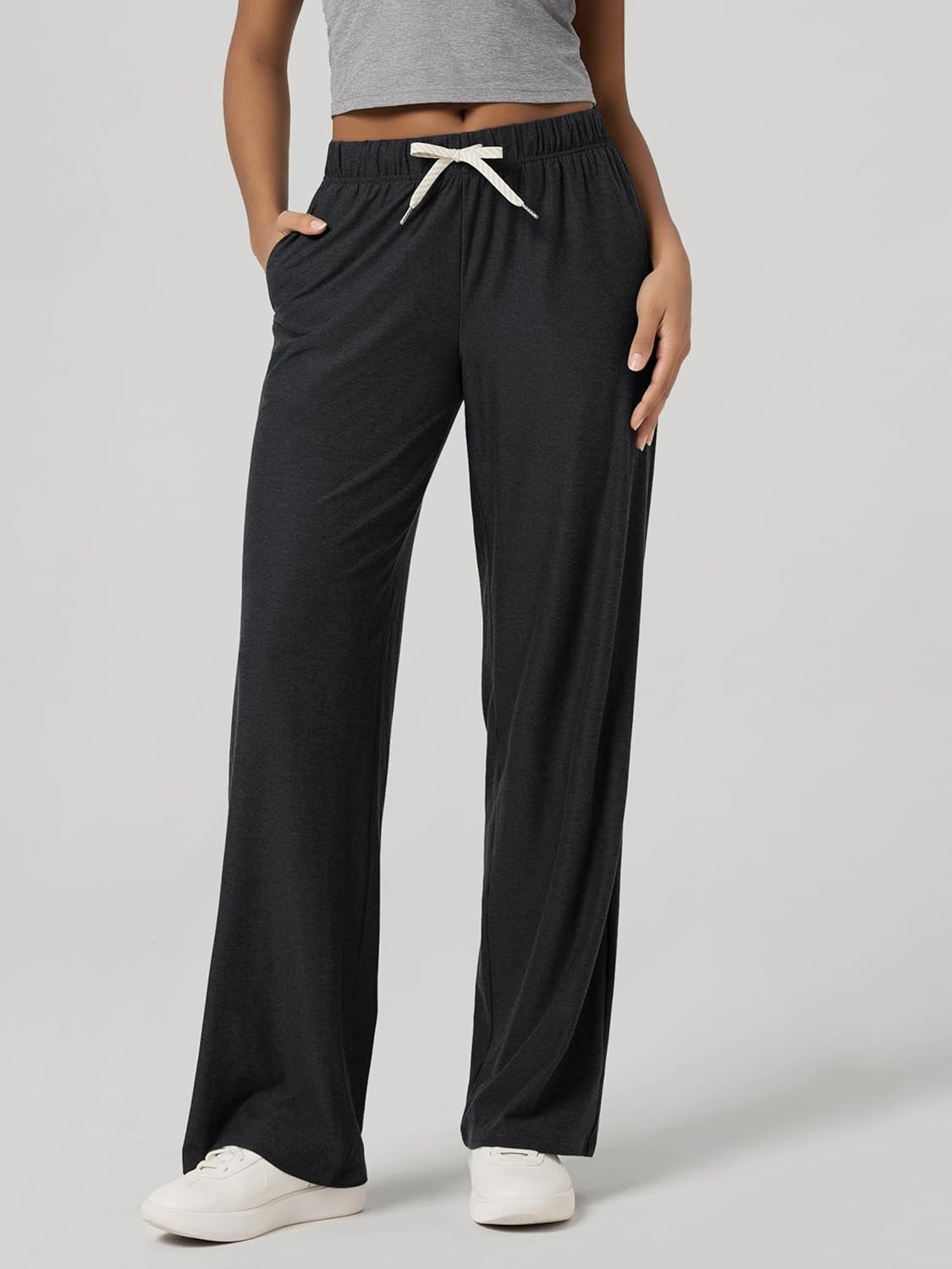 Women'S Straight Leg Pants Ultra Soft Odstratum Tech Relaxed Casual Pajama Lounge Pants with Pockets-27/29/31 Inseam