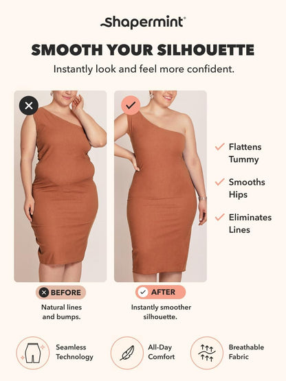 Shapewear for Women - High-Waisted Shapewear Tummy Control Shorts, Thigh Slimmer, Underwear for Women
