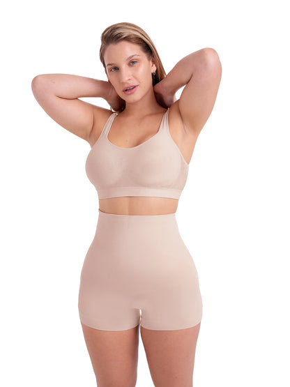 High Waist Shaping Boyshorts for Women, Seamless Fit & Comfortable Support, Sizes S–4XL