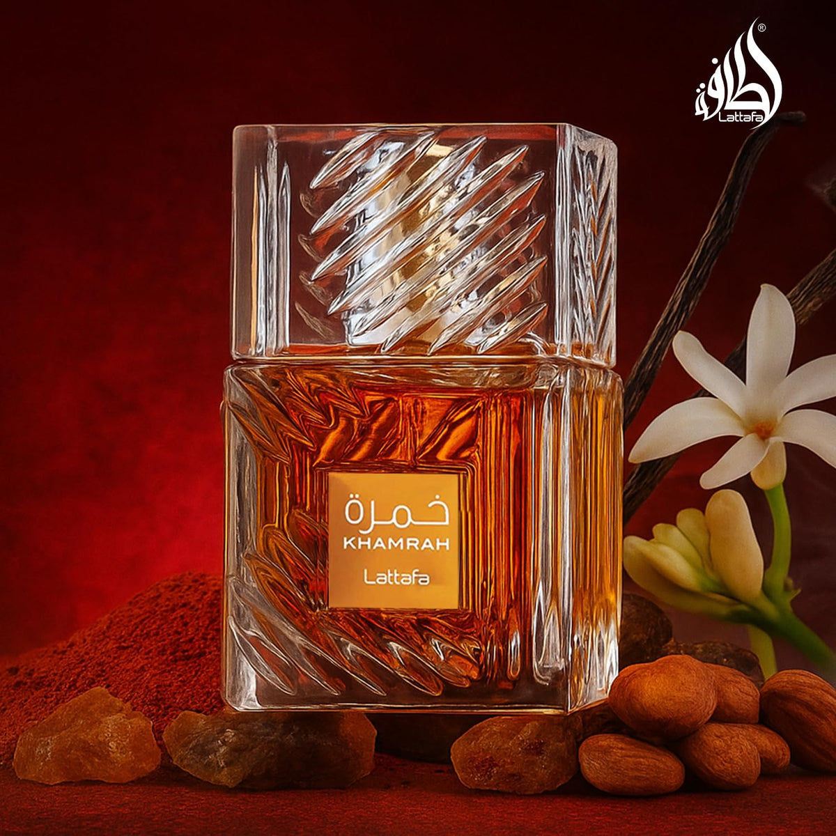 Khamrah - Vanilla, Warm Spicy, Amber, Cinnamon - Eau De Parfum Long-Lasting Fragrance for Unisex, 3.40 Ounce / 100 Ml