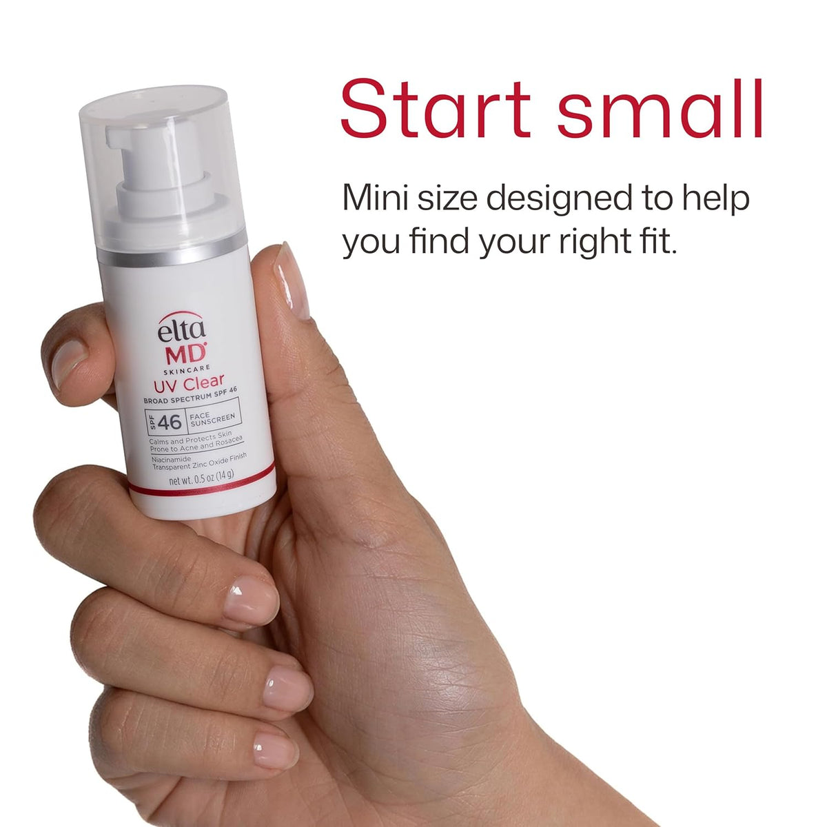 Eltamd UV Clear Face Sunscreen with Zinc Oxide, Oil-Free, SPF 46 and SPF 50