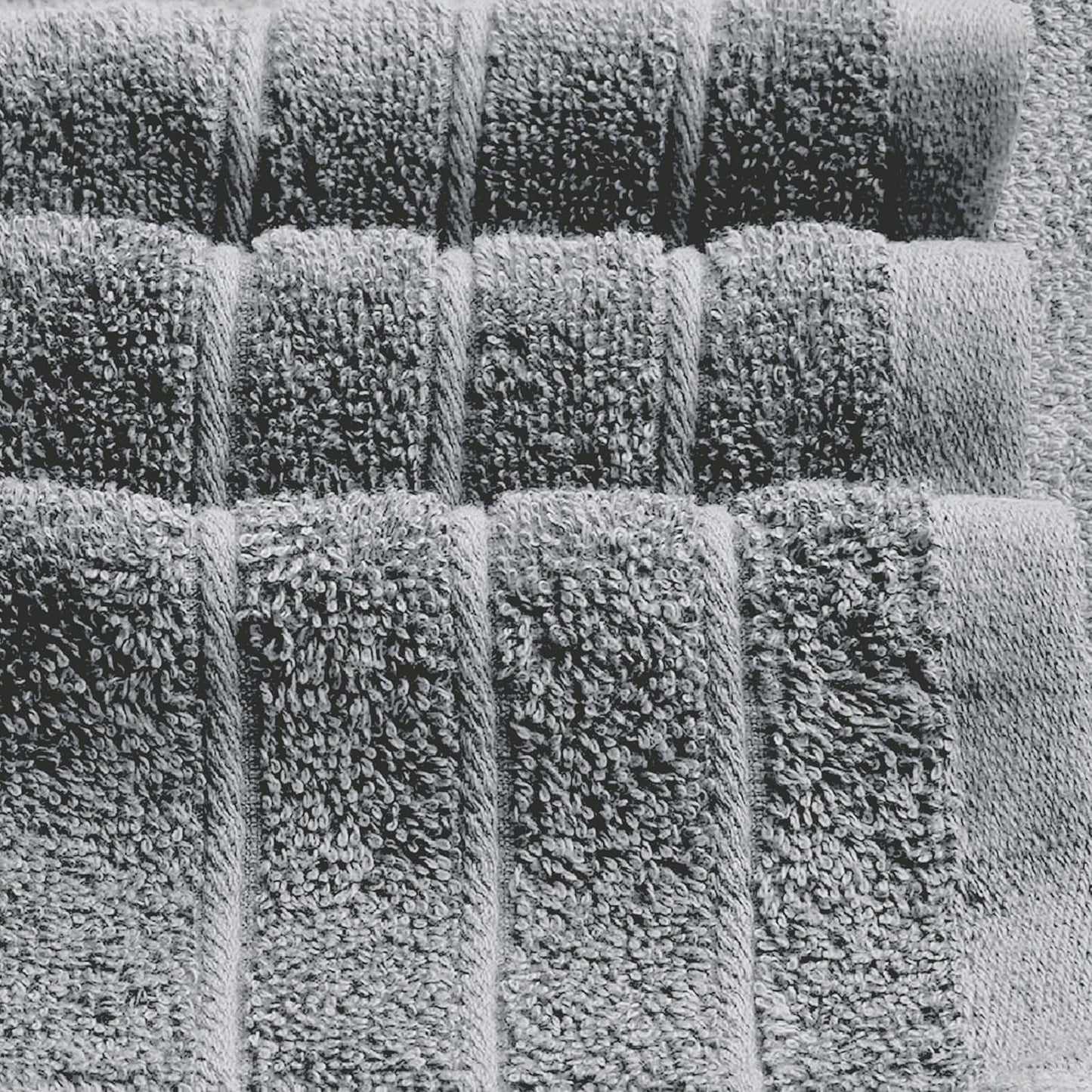 4 Piece Extra Large Bath Towels 30 X 60 Inches, Cool Grey
