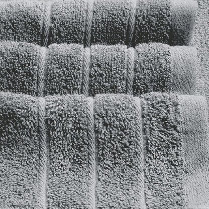 4 Piece Extra Large Bath Towels 30 X 60 Inches, Cool Grey
